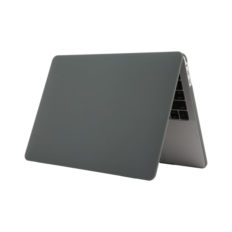 For MacBook Air 13.3 inch A1932 2018 & A2179 2020 & A2337 Laptop Matte Style Protective Case(Dark Green) - MacBook Air Cases by buy2fix | Online Shopping UK | buy2fix