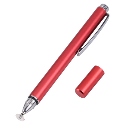 Universal Silicone Disc Nib Capacitive Stylus Pen (Red) - Stylus Pen by buy2fix | Online Shopping UK | buy2fix