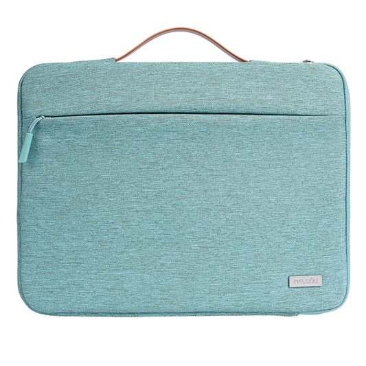 For 16 inch Laptop Zipper Waterproof  Handheld Sleeve Bag (Green) - 13.3 inch by buy2fix | Online Shopping UK | buy2fix