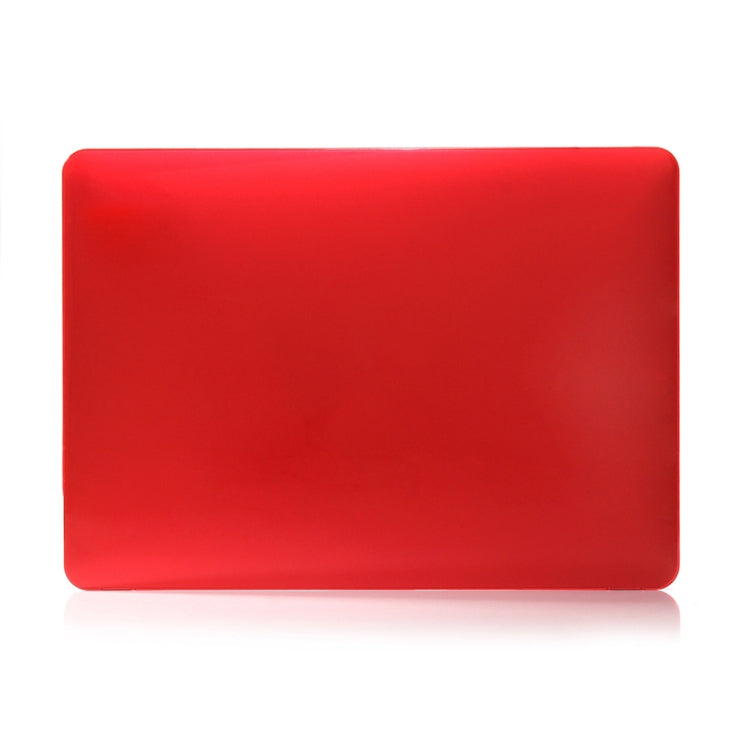 ENKAY Hat-Prince 2 in 1 Crystal Hard Shell Plastic Protective Case + US Version Ultra-thin TPU Keyboard Protector Cover for 2016 New MacBook Pro 15.4 inch with Touchbar (A1707)(Red) - MacBook Pro Cases by ENKAY | Online Shopping UK | buy2fix