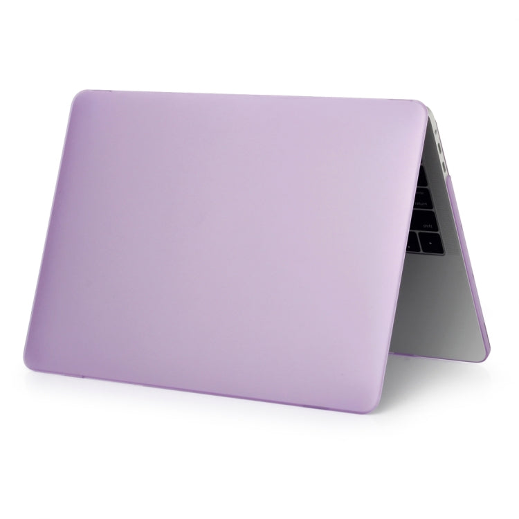 Laptop Frosted Style PC Protective Case for MacBook Pro 15.4 inch A1990 (2018)(Purple) - MacBook Pro Cases by buy2fix | Online Shopping UK | buy2fix