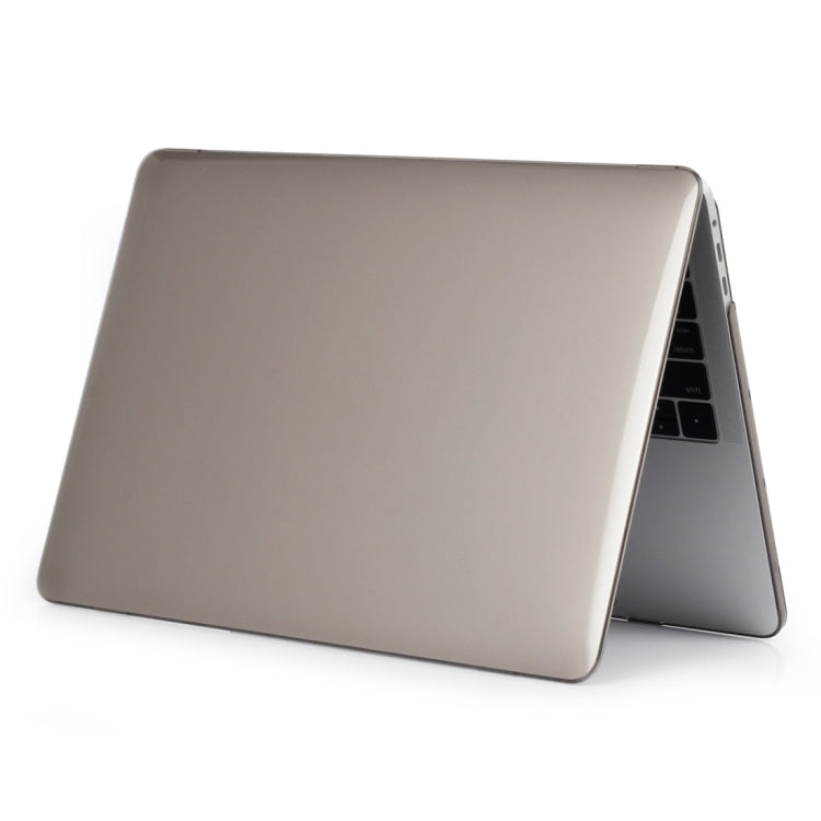 Laptop Crystal Style PC Protective Case for MacBook Pro 13.3 inch A1989 (2018) / A2159 / A2251 / A2289 / A2338(Grey) - MacBook Pro Cases by buy2fix | Online Shopping UK | buy2fix