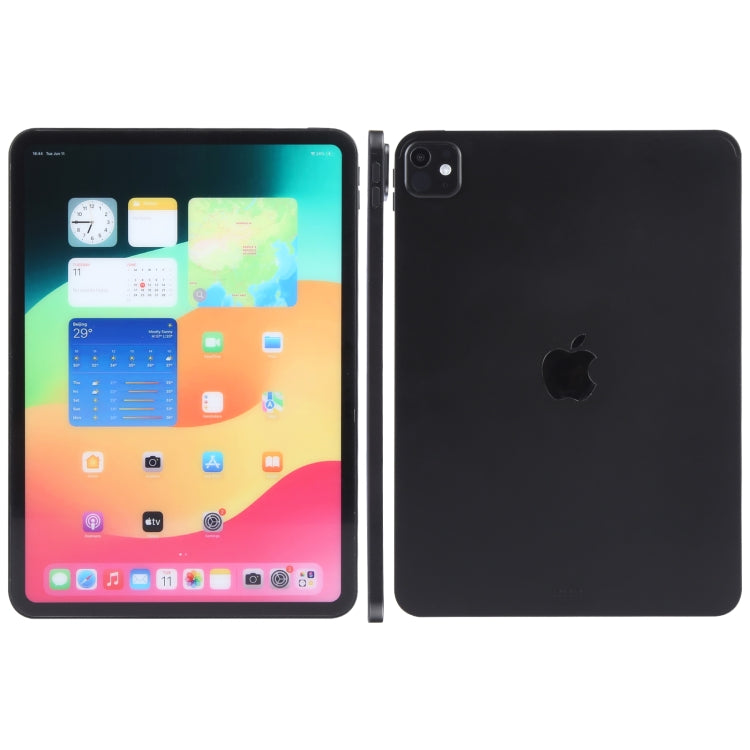 For iPad Pro 11 2024 Color Screen Non-Working Fake Dummy Display Model (Black) - For iPhone & iPad by buy2fix | Online Shopping UK | buy2fix