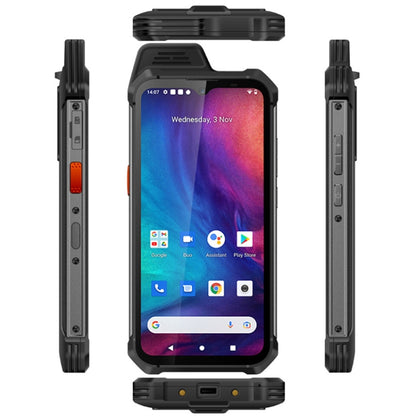 UNIWA W888 Standard Rugged Phone, 4GB+64GB, IP68 Waterproof Dustproof Shockproof, 5000mAh Battery, 6.3 inch Android 11 MTK6765 Helio P35 Octa Core up to 2.35GHz, Network: 4G, NFC, OTG(Black) - UNIWA by UNIWA | Online Shopping UK | buy2fix