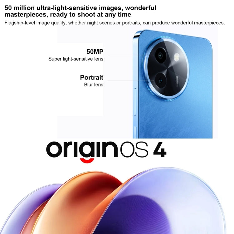 vivo Y200i, Dual Back Cameras, 12GB+256GB, Face ID Screen Fingerprint Identification, 6.72 inch Android 14.0 OriginOS 4 Snapdragon 4 Gen 2 Octa Core 2.2GHz, OTG, Network: 5G, Support Google Play (Black) - vivo by vivo | Online Shopping UK | buy2fix