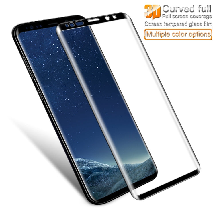 IMAK 9H 3D Curved Surface Full Screen Tempered Glass Film for Galaxy S9+ (Black) - Galaxy Tempered Glass by imak | Online Shopping UK | buy2fix