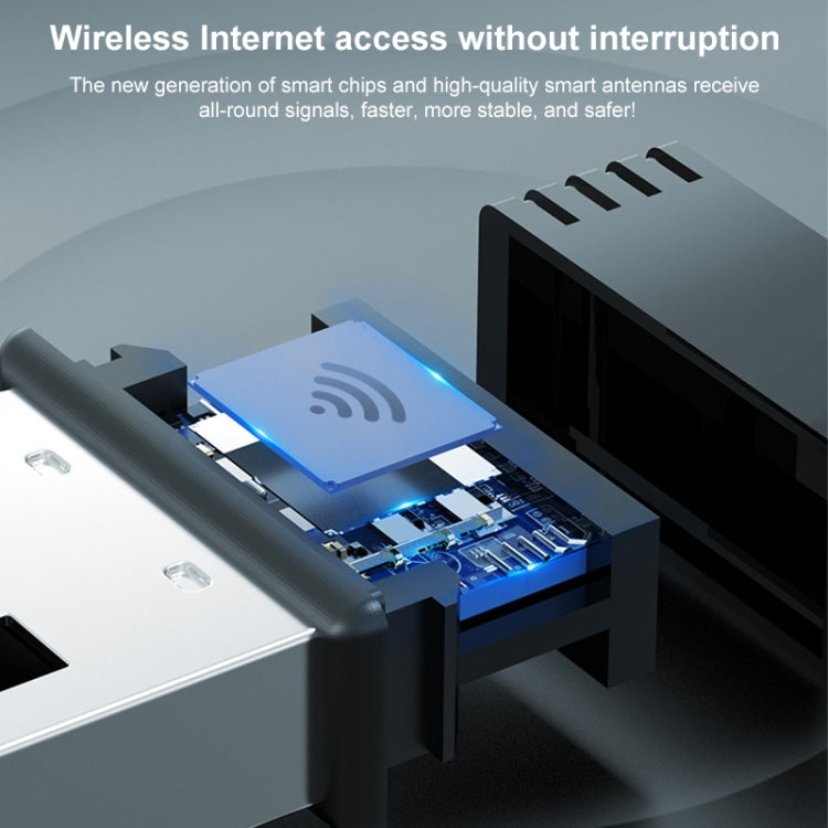 COMFAST CF-WU701N 150Mbps 2.4GHz WiFi4 Mini USB Network Adapter - USB Network Adapter by COMFAST | Online Shopping UK | buy2fix