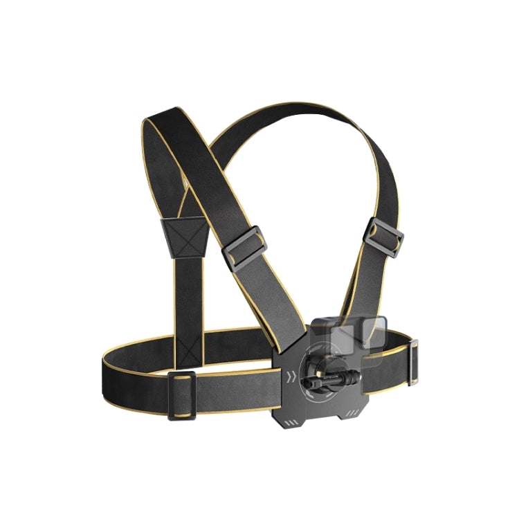 PULUZ Magnetic Quick-release Chest Strap Harness Belt (Black) - Chest Belt by PULUZ | Online Shopping UK | buy2fix