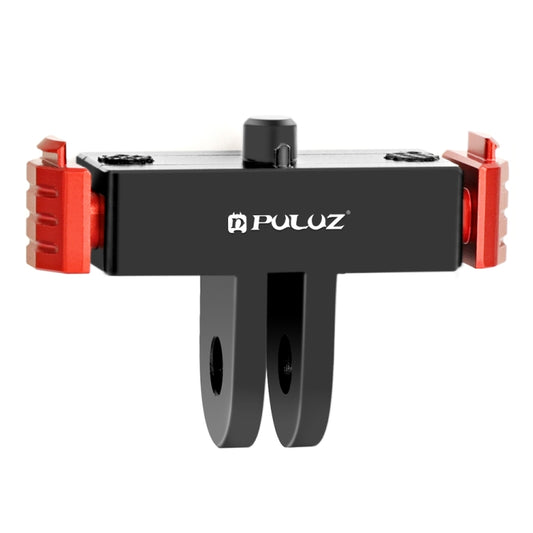 For GoPro HERO13 Black  PULUZ Magnetic Quick Release Base Mount (Black Red) - Connection Mount by PULUZ | Online Shopping UK | buy2fix