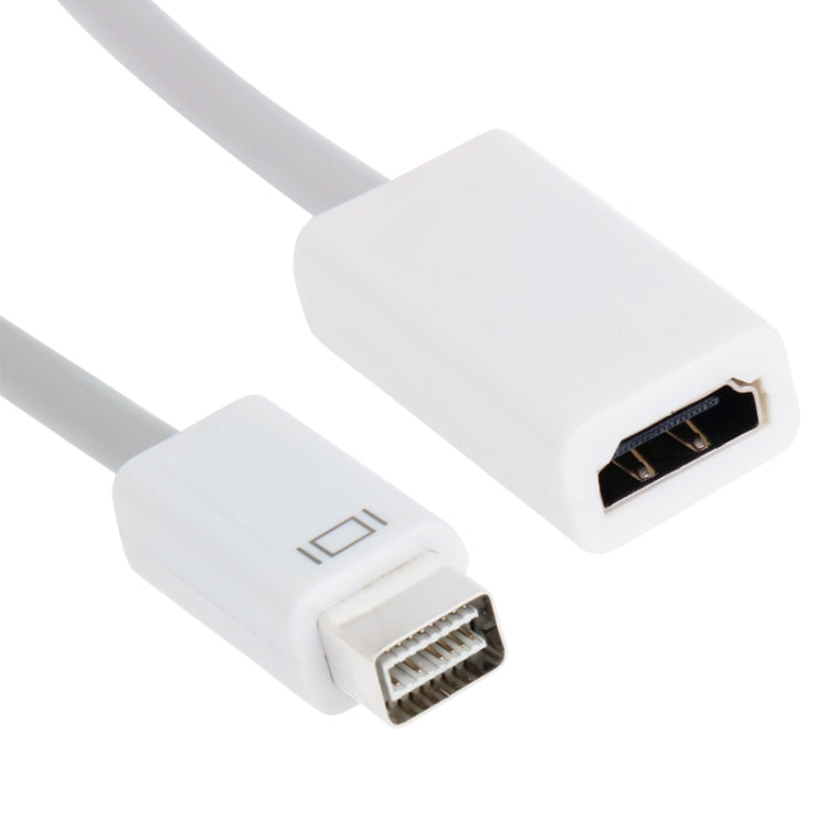 Mini DVI TO HDMI 19Pin Female Adapter for Macbook Pro(White) - Cable & Adapter by buy2fix | Online Shopping UK | buy2fix