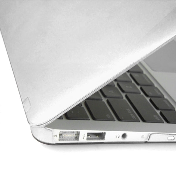 ENKAY for MacBook Air 11.6 inch (US Version) / A1370 / A1465 4 in 1 Crystal Hard Shell Plastic Protective Case with Screen Protector & Keyboard Guard & Anti-dust Plugs(White) - MacBook Air Cases by ENKAY | Online Shopping UK | buy2fix