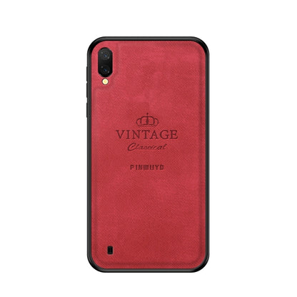 PINWUYO Shockproof Waterproof Full Coverage PC + TPU + Skin Protective Case for Galaxy M10 (Red) - Galaxy Phone Cases by PINWUYO | Online Shopping UK | buy2fix