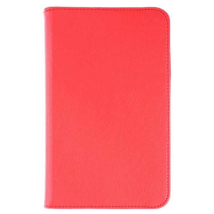 Litchi Texture Horizontal Flip 360 Degrees Rotation Leather Case for Galaxy Tab A 8 (2019) / P200 / P205, with Holder (Red) - Tab A 8.0 & S Pen (2019) P200/P205 by buy2fix | Online Shopping UK | buy2fix