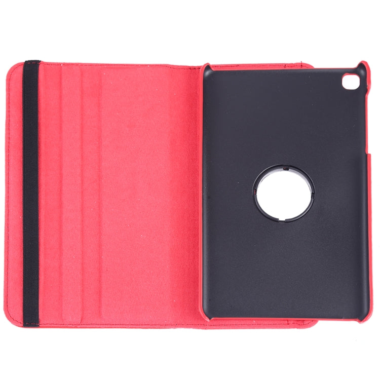 Litchi Texture Horizontal Flip 360 Degrees Rotation Leather Case for Galaxy Tab A 8 (2019) / P200 / P205, with Holder (Red) - Tab A 8.0 & S Pen (2019) P200/P205 by buy2fix | Online Shopping UK | buy2fix