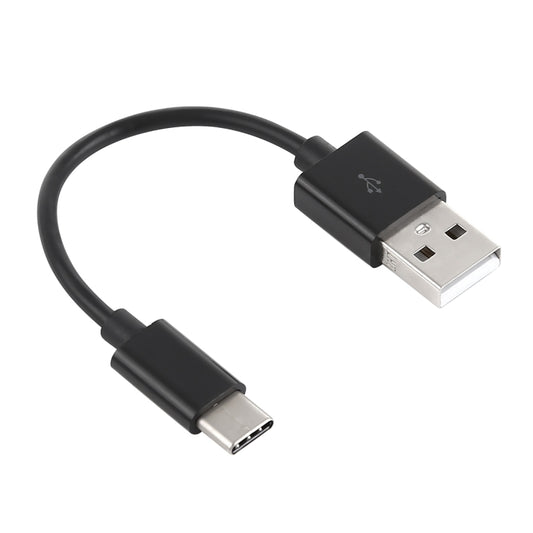 USB to USB-C / Type-C Charging & Sync Data Cable, Cable Length: 14cm(Black) - USB-C & Type-C Cable by buy2fix | Online Shopping UK | buy2fix