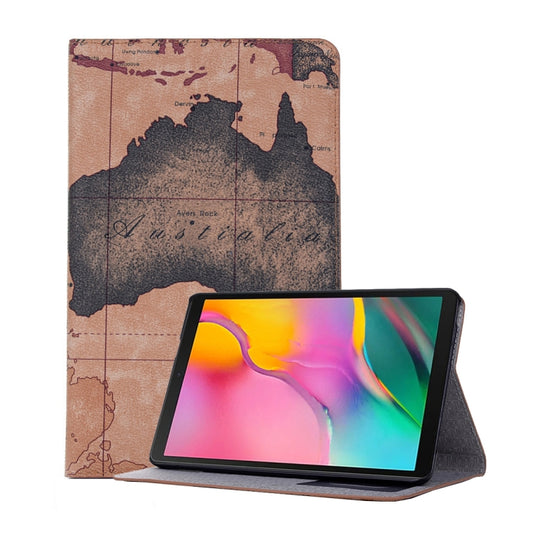 Map Texture Horizontal Flip Leather Case for Galaxy Tab A 8 (2019) P200 / P205,  with Holder & Card Slots & Wallet, Random Texture Delivery - Tab A 8.0 & S Pen (2019) P200/P205 by buy2fix | Online Shopping UK | buy2fix