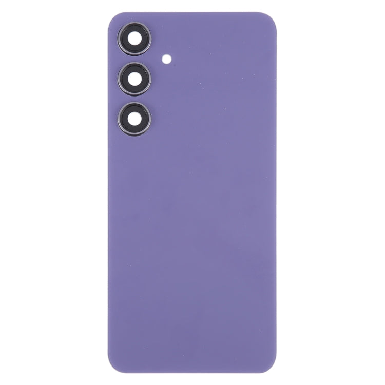 For Samsung Galaxy S24+ SM-S926B OEM Battery Back Cover with Camera Lens Cover(Purple) - Back Cover by buy2fix | Online Shopping UK | buy2fix