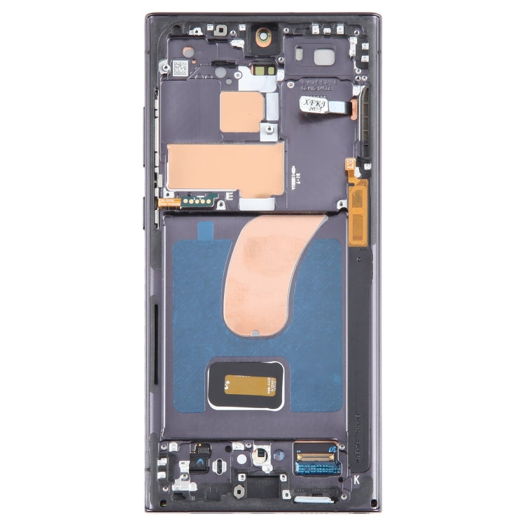 For Samsung Galaxy S23 Ultra SM-S918U US Edition Original LCD Screen Digitizer Full Assembly with Frame (Black) - LCD Screen by buy2fix | Online Shopping UK | buy2fix