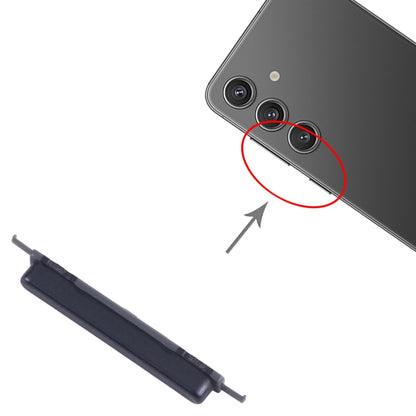 For Samsung Galaxy A24 4G SM-A255F 10pcs Original Power Button and Volume Control Button (Black) - Home key & Side Key by buy2fix | Online Shopping UK | buy2fix