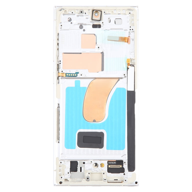 For Samsung Galaxy S23 Ultra 5G SM-S918U US Edition 6.78 inch OLED LCD Screen Digitizer Full Assembly with Frame (Silver) - Galaxy S Series Parts by buy2fix | Online Shopping UK | buy2fix