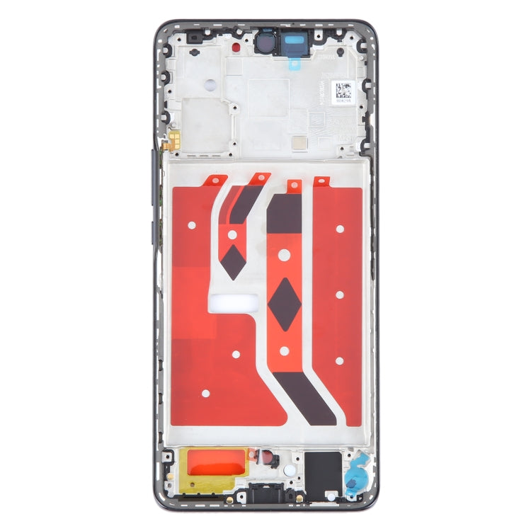 For Honor X50 Original Middle Frame Bezel Plate (Black) - Full Housing Cover by buy2fix | Online Shopping UK | buy2fix