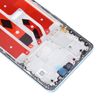 For Honor X9b Original Middle Frame Bezel Plate (Blue) - Full Housing Cover by buy2fix | Online Shopping UK | buy2fix