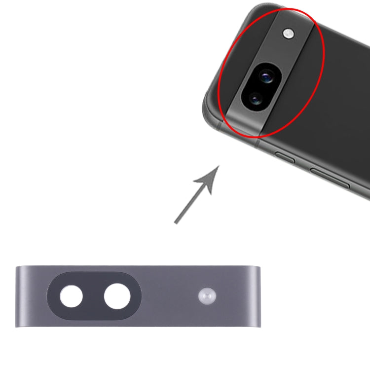For Google Pixel 8a Original Camera Lens Cover (Black) - Camera by buy2fix | Online Shopping UK | buy2fix