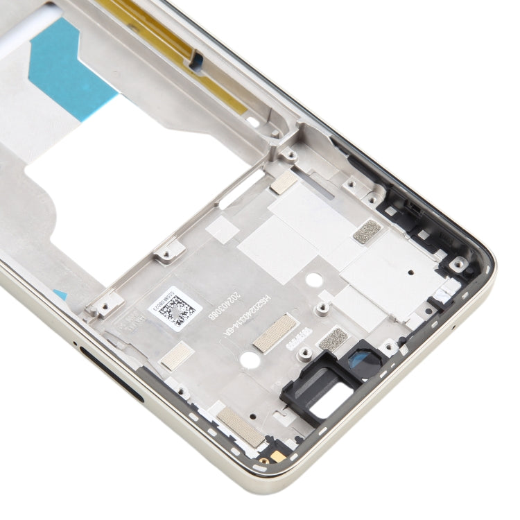 For Motorola Moto G Stylus 5G 2024 Original Front Housing LCD Frame Bezel Plate (Gold) - Frame Bezel Plate by buy2fix | Online Shopping UK | buy2fix