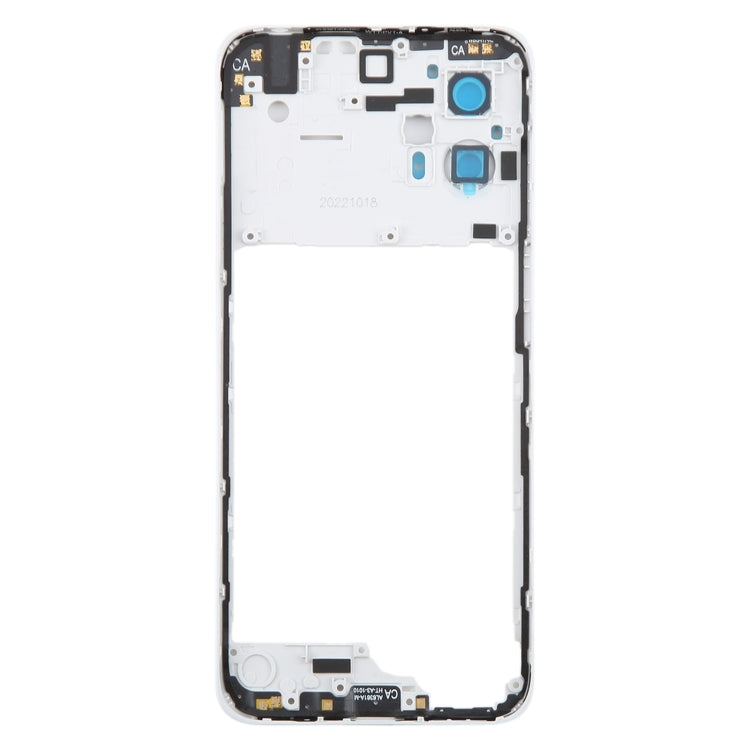 For Motorola Moto G23 Original Middle Frame Bezel Plate (White) - Frame Bezel Plate by buy2fix | Online Shopping UK | buy2fix