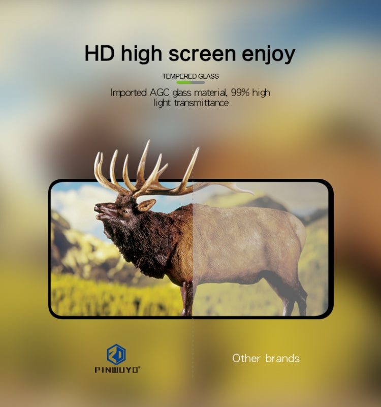 PINWUYO 9H 2.5D Full Glue Tempered Glass Film for Galaxy A70 - Galaxy Tempered Glass by PINWUYO | Online Shopping UK | buy2fix