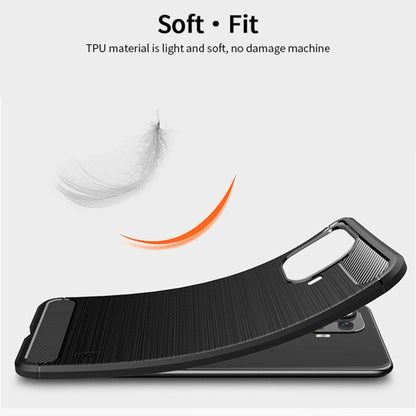 For Xiaomi Mi 11 Pro MOFI Gentleness Series Brushed Texture Carbon Fiber Soft TPU Case(Black) - Xiaomi Cases by MOFI | Online Shopping UK | buy2fix