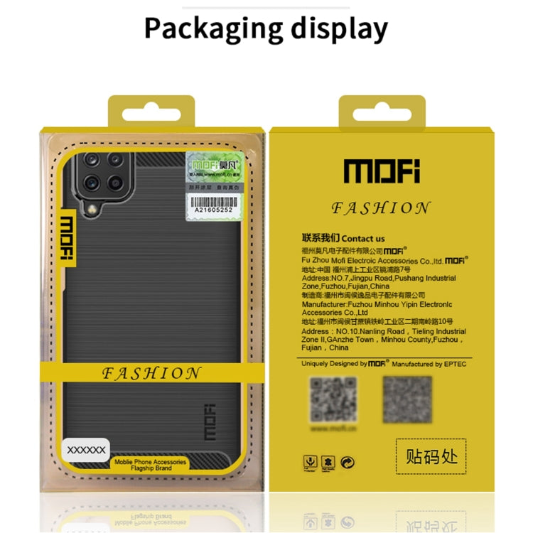 For Nokia G10 / G20 / 6.3 MOFI Gentleness Series Brushed Texture Carbon Fiber Soft TPU Case(Blue) - Nokia Cases by MOFI | Online Shopping UK | buy2fix
