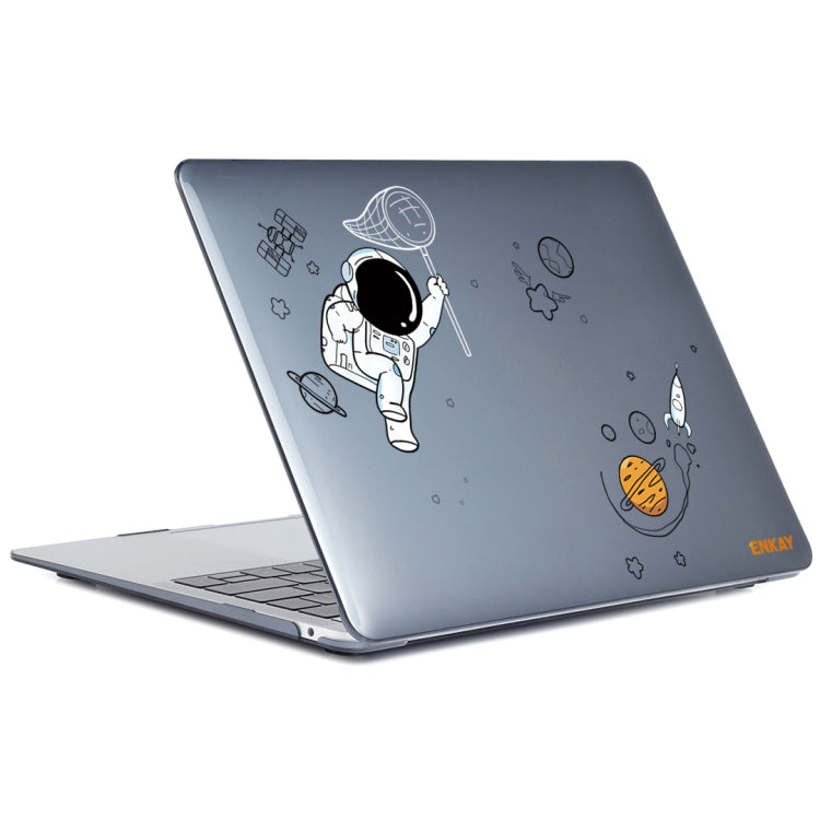 For MacBook Air 13.3 inch A2179 / A2337 ENKAY Spaceman Pattern Laotop Protective Crystal Case(Spaceman No.2) - MacBook Air Cases by ENKAY | Online Shopping UK | buy2fix