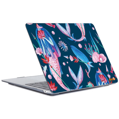 For MacBook Air 13.3 inch A2179 / A2337 ENKAY Hat-Prince Natural Series Laotop Protective Crystal Case(Mermaid) - MacBook Air Cases by ENKAY | Online Shopping UK | buy2fix