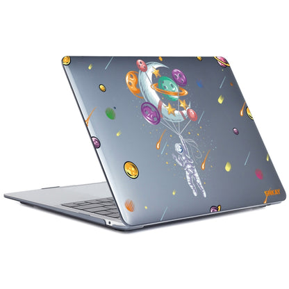 ENKAY Star Series Pattern Laotop Protective Crystal Case For MacBook Pro 16.2 inch A2485 2021/A2880 2023(Balloon Astronaut) - MacBook Pro Cases by ENKAY | Online Shopping UK | buy2fix