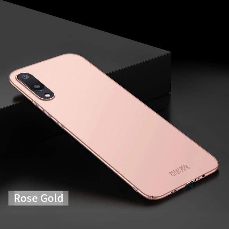 For Samsung Galaxy A02 / M02 MOFI Frosted PC Ultra-thin Hard Phone Case(Rose gold) - Galaxy Phone Cases by MOFI | Online Shopping UK | buy2fix