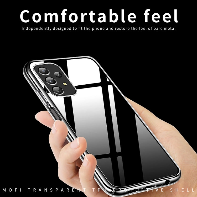 For Samsung Galaxy A13 4G MOFI Ming Series Ultra-thin TPU Phone Case(Transparent) - Galaxy Phone Cases by MOFI | Online Shopping UK | buy2fix
