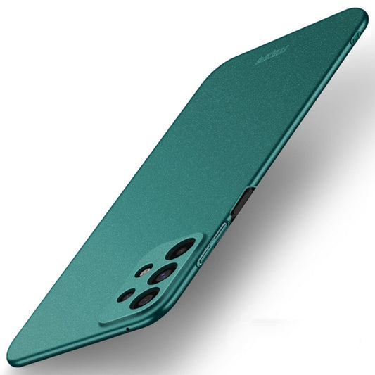 For Samsung Galaxy A53 5G MOFI Fandun Series Frosted PC Ultra-thin All-inclusive Phone Case(Green) - Galaxy Phone Cases by MOFI | Online Shopping UK | buy2fix