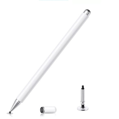 AT-29  High Accuracy Single Use Magnetic Suction Passive Capacitive Pen Mobile Phone Touch Stylus with 1 Pen Head(White) - Stylus Pen by buy2fix | Online Shopping UK | buy2fix