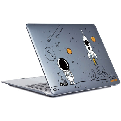 For MacBook Pro 14.2 A2442/A2779 2023 ENKAY Hat-Prince 3 in 1 Spaceman Pattern Laotop Protective Crystal Case with TPU Keyboard Film / Anti-dust Plugs, Version:US(Spaceman No.1) - MacBook Pro Cases by ENKAY | Online Shopping UK | buy2fix