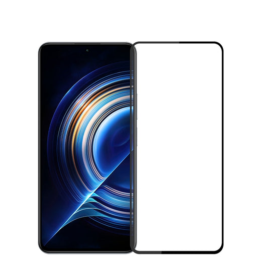 For Xiaomi Redmi Note 12 Pro / Note 12 Pro+ PINWUYO 9H 2.5D Full Screen Tempered Glass Film(Black) -  by PINWUYO | Online Shopping UK | buy2fix