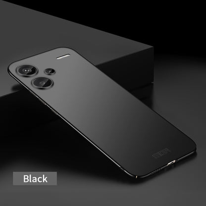 For Redmi Note 13 Pro+ MOFI Micro-Frosted PC Ultra-thin Hard Phone Case(Black) - Note 13 Pro+ Cases by MOFI | Online Shopping UK | buy2fix