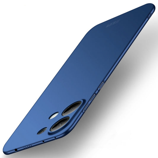 For Xiaomi Redmi Note 13 Pro 4G MOFI Micro-Frosted PC Ultra-thin Hard Phone Case(Blue) - Note 13 Pro Cases by MOFI | Online Shopping UK | buy2fix