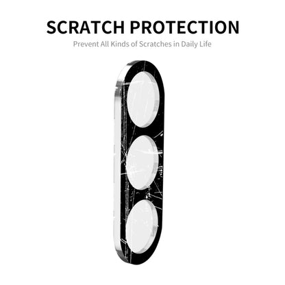 For Samsung Galaxy A15 2pcs ENKAY Hat-Prince 9H Rear Camera Lens Tempered Glass Film(Black) - Galaxy Tempered Glass by ENKAY | Online Shopping UK | buy2fix