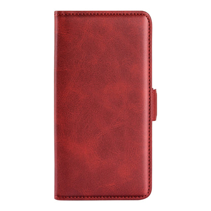 For iPhone 16 Pro Dual-side Magnetic Buckle Horizontal Flip Leather Phone Case(Red) - iPhone 16 Pro Cases by buy2fix | Online Shopping UK | buy2fix