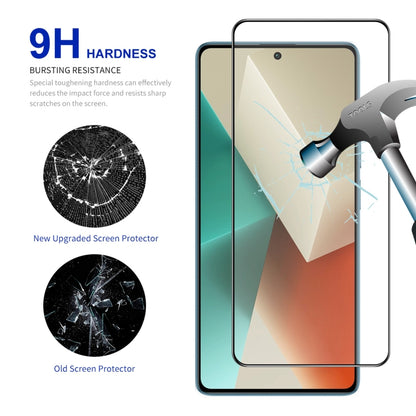 For Redmi Note 13 / Note 13 Pro ENKAY Hat-Prince Full Glue High Aluminum-silicon Tempered Glass Film - Note 13 Pro Tempered Glass by ENKAY | Online Shopping UK | buy2fix