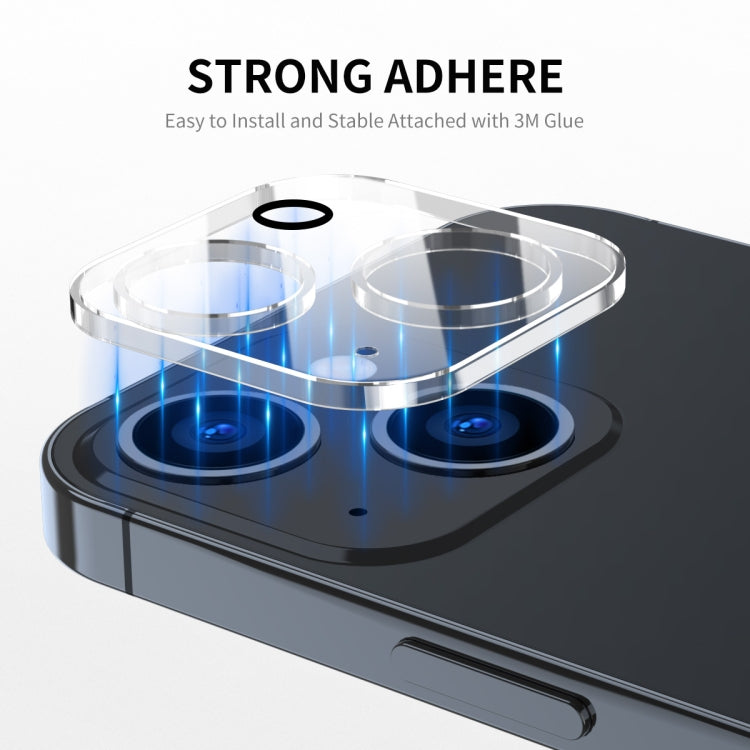 For iPhone 15 / 15 Plus 2pcs ENKAY Hat-Prince 9H Rear Camera Lens Tempered Glass Film - iPhone 15 Plus Tempered Glass by ENKAY | Online Shopping UK | buy2fix