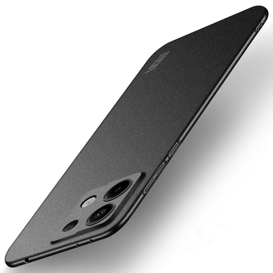 For Xiaomi Redmi Note 13 5G MOFI Fandun Series Frosted PC Ultra-thin All-inclusive Phone Case(Black) - Xiaomi Cases by MOFI | Online Shopping UK | buy2fix