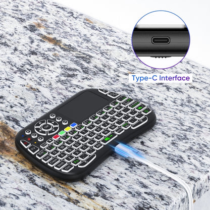 M9 Mini Wireless Keyboard Remote Control Mouse Keyboard Combo Support Touchpad Voice - Mini Keyboard by buy2fix | Online Shopping UK | buy2fix