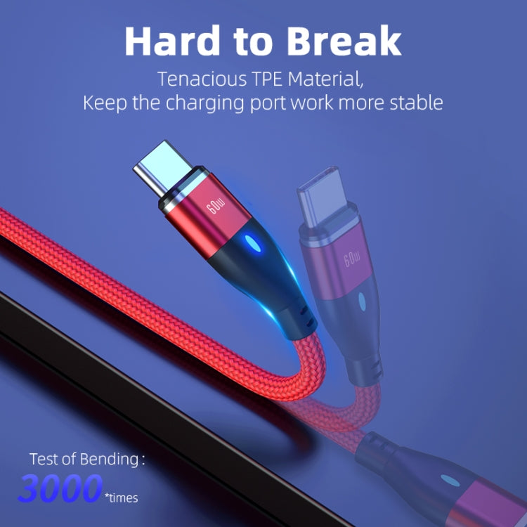 ENKAY 6-in-1 PD60W USB-A / Type-C to Type-C / 8 Pin / Micro USB Magnetic Fast Charging Cable, Cable Length:1m(Red) - Charging Cable & Head by ENKAY | Online Shopping UK | buy2fix